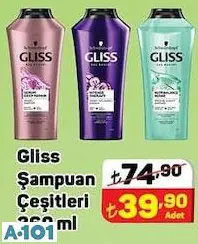 GLİSS ŞAMPUAN ÇEŞİTLERİ GLİSS ŞAMPUAN ÇEŞİTLERİ